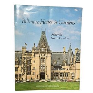 1979 Biltmore House & Gardens Brochure Visitor Guide Asheville North Carolina